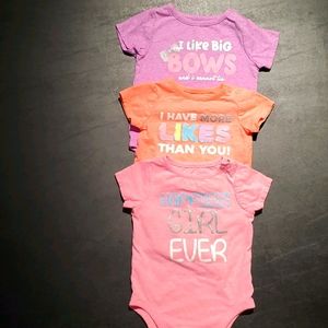 Toddler girl's onesies